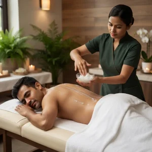 Coconut Oil Massage