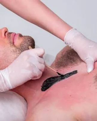mens chest waxing