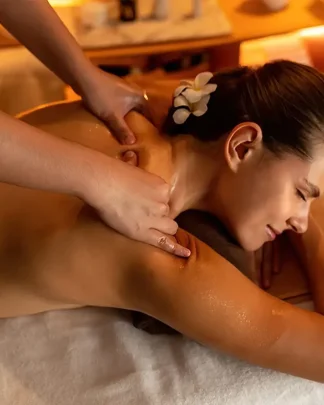 Deep Tissue Massage with Oil